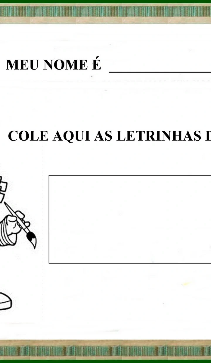 Plano De Aula Nome Próprio Para Educação Infantil Conforme Bncc