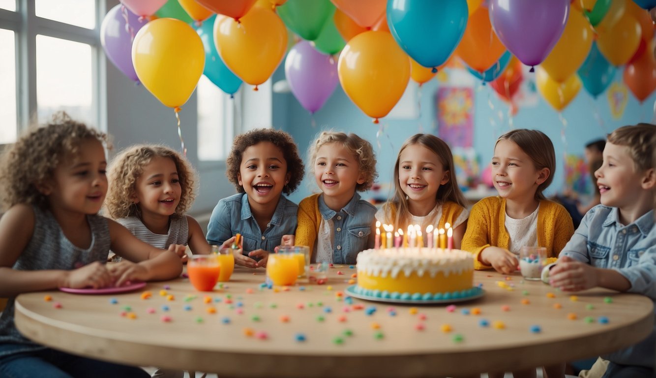 Plano de Aula sobre Festa de Aniversário para Educação Infantil