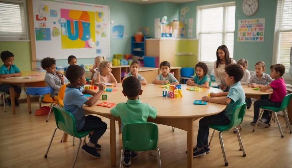 
Tipos de tradução
Tradução de textos

Inglês - Detectado

Inglês

Português

Espanhol

Português

Inglês

Espanhol
Texto de origem
A colorful classroom with a large poster of the letter "u" surrounded by images of objects that start with the vowel. Small tables and chairs are arranged in a circle, with young students eagerly participating in the lesson
A colorful classroom with a large poster of the letter "u" surrounded by images of objects that start with the vowel.
223 / 5.000
Resultados de tradução
Resultado da tradução
Uma sala de aula colorida com um grande cartaz com a letra “u” rodeado de imagens de objetos que começam com a vogal.
Uma sala de aula colorida com um grande cartaz com a letra “u” rodeado de imagens de objetos que começam com a vogal.
A colorful classroom with a large poster with the letter “u” surrounded by images of objects that begin with the vowel.
Uma sala de aula colorida com um grande cartaz com a letra “u” cercado por imagens de objetos que começam com vogal.
A colorful classroom with a large poster with the letter “u” surrounded by images of objects that begin with a vowel.
 Pequenas mesas e cadeiras estão dispostas em círculo, com jovens estudantes participando ativamente da aula
Enviar feedback
Painéis laterais
Resultados de tradução disponíveis 